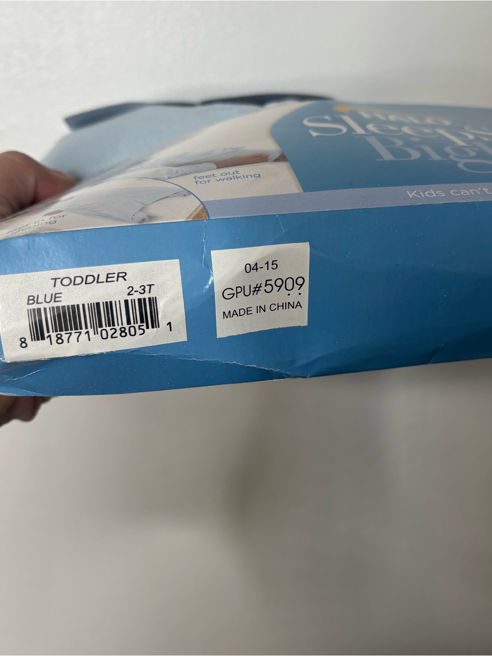 New Halo Sleep Sack Big Kids Blue 2T-3T - Picture 3 of 12
